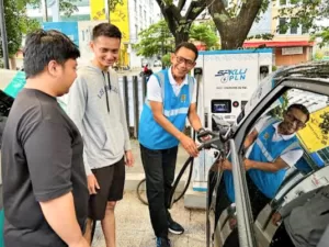 SPKLU PLN Sukses Layani Pemudik Pengguna Kendaraan Listrik