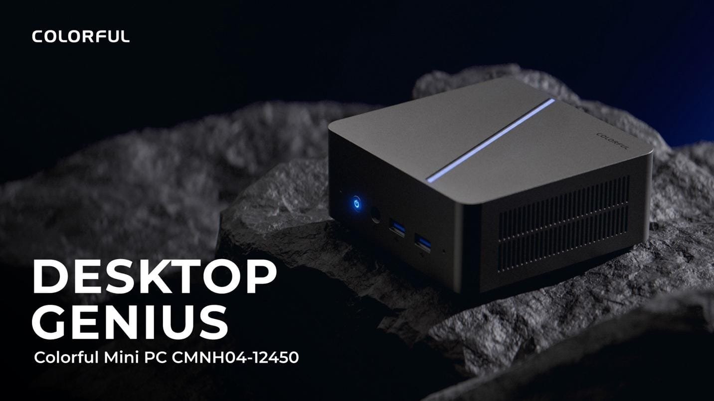 COLORFUL Meluncurkan Mini PC Pertamanya: CMNH01-12450