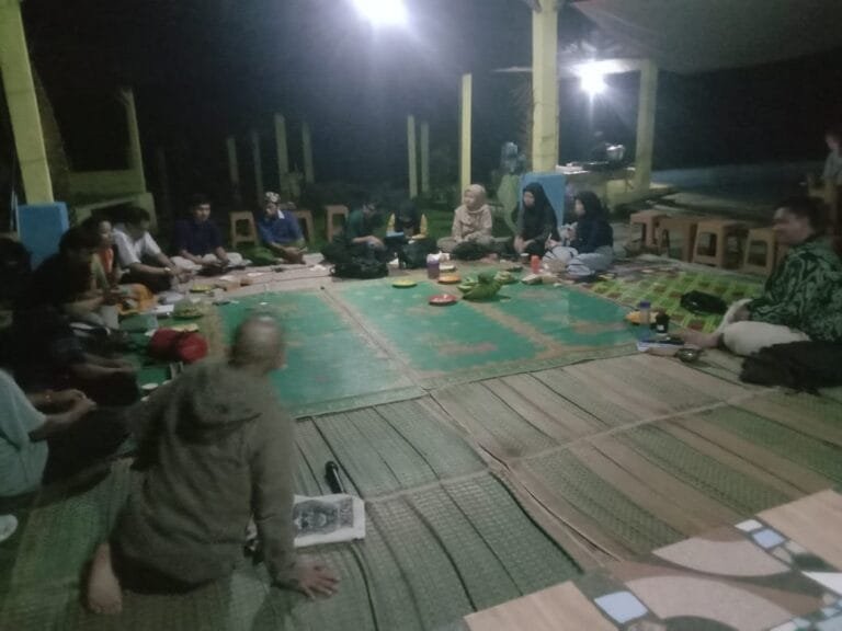 Panca Olah Institute Gelar Diskusi Bulanan Selasa Kliwon Di Balong Kabayan
