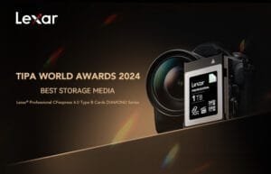 Lexar Professional CFexpress 4.0 Type B Card DIAMOND Memperoleh Penghargaan “BEST STORAGE MEDIA” Dari TIPA WORLD AWARDS 2024