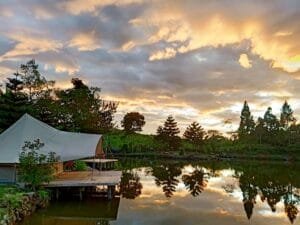 Gokil! Ada Hidden Gem Di Jonggol, Glamping Rawa Cangkuang Dari Kayak, Trekking Sampai Memancing Bisa Di Lakukan Di Sini