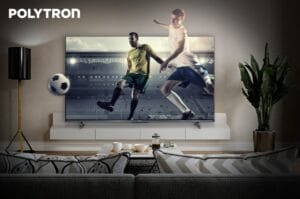 Rasakan Atmosfer Stadion di Rumah dengan TV POLYTRON 75 Inci: Pengalaman Nobar Terbaik
