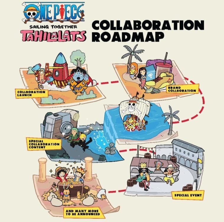 Kolaborasi Spesial Tahilalats Rayakan Ulang Tahun Ke-25 One Piece