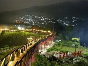 Tempat Sempurna Menikmati Sunrise Dan City Light Di Taman Langit Pangalengan
