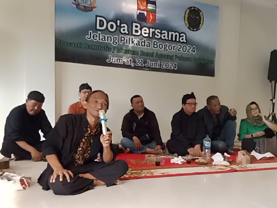 Ratusan Budayawan Laksanakan kegiatan Doa Bersama Jelang Pilkada Bogor 2024