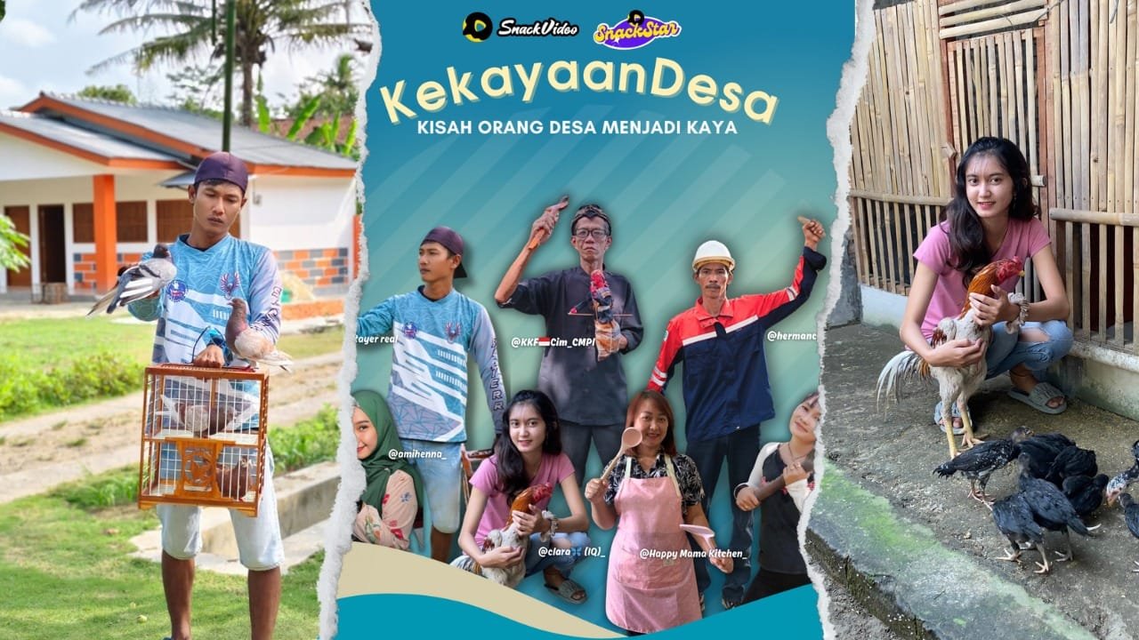 SnackVideo Gelar Acara Pertama Program SnackStar "Kekayaan Desa"