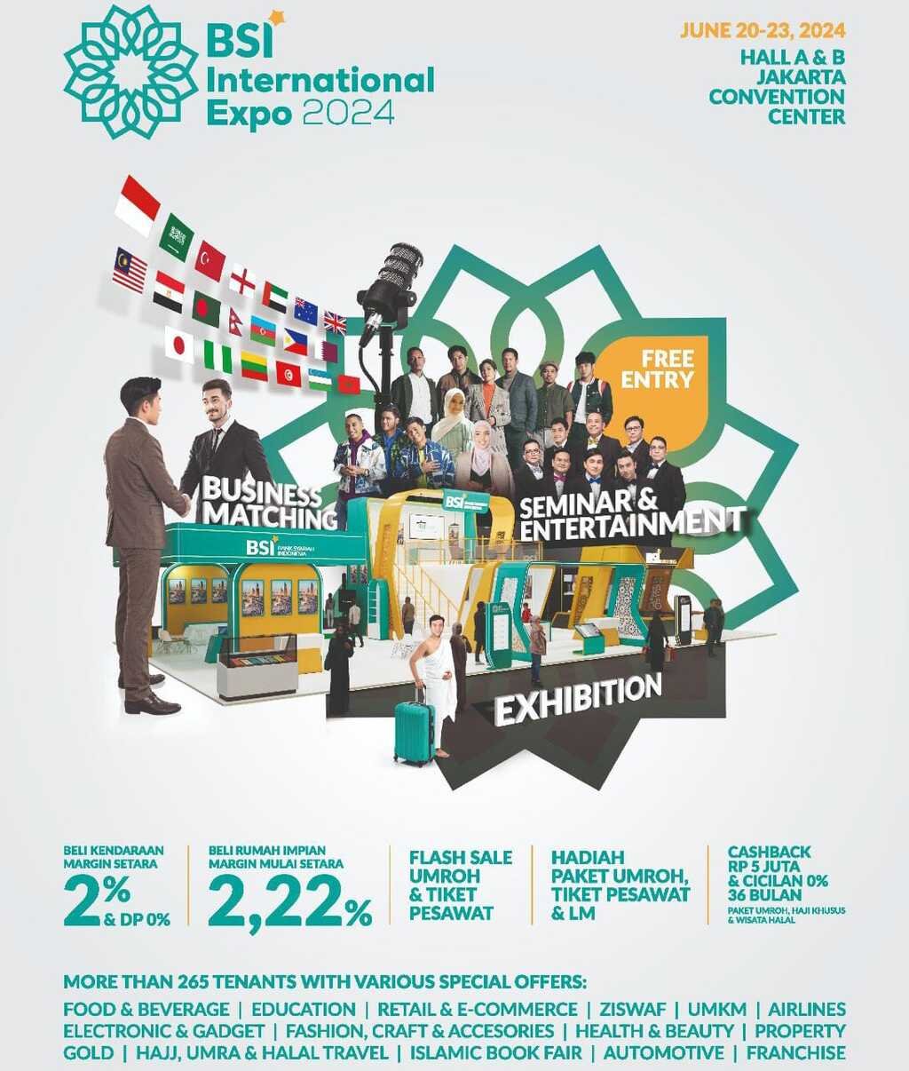 Maliq & D’essential, RAN hingga Hanan Attaki akan Ramaikan BSI International Expo 2024