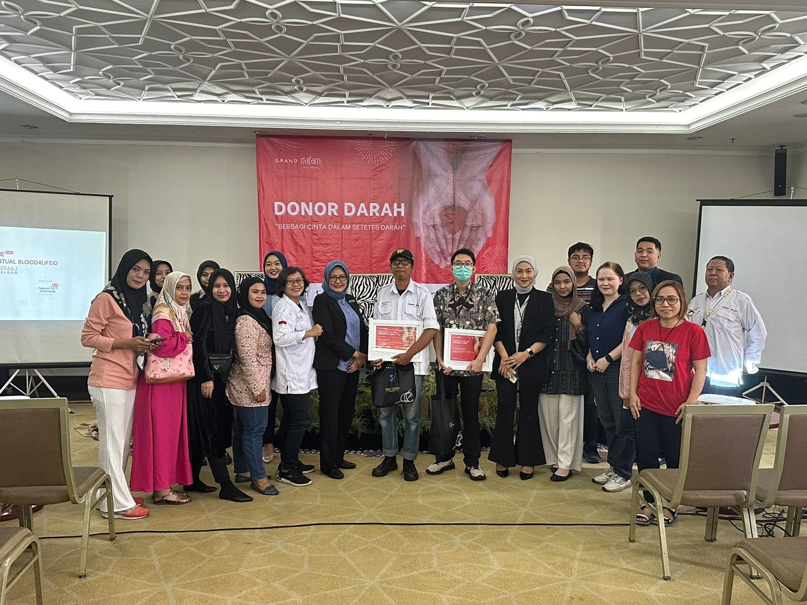 Grand Dafam Ancol Jakarta BeRKOLABORASI dengan RS Husada dan Blood 4 Life Indonesia Ajak Generasi Muda Donor Darah “Young Blood, Big Impact”