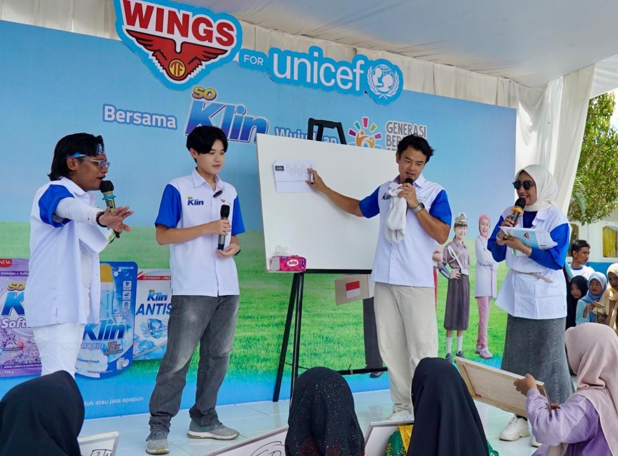 Program WINGS for UNICEF Bersama SoKlin Sapa Ribuan Anak dan Keluarga di Kabupaten Pidie