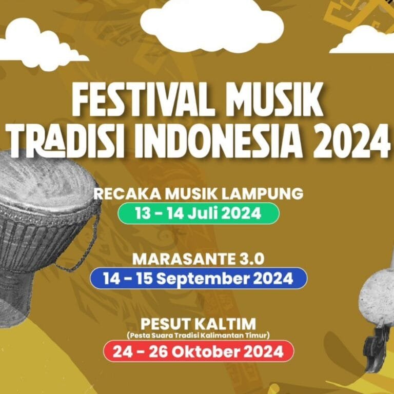 Kemendikbudristek Kembali Gelar Festival Musik Tradisi Indonesia 2024: Recaka Musik Lampung Pemajuan Budaya Menginspirasi dan Memberdayakan Generasi Muda
