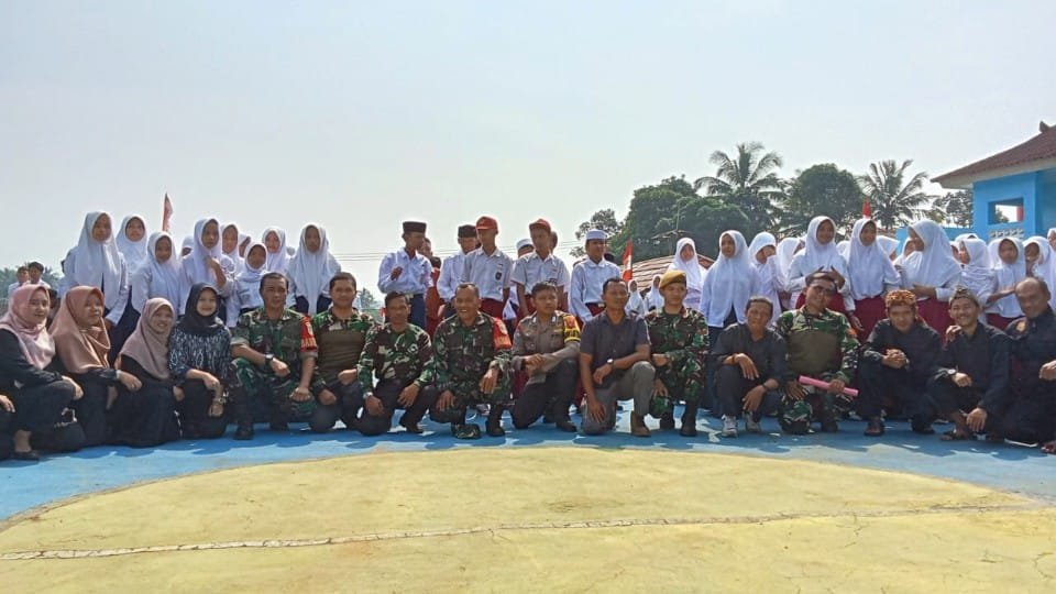 Gandeng Koramil 0621/12 Cigombong, Yayasan Triwijaya Laksanakan Pendidikan Bela Negara