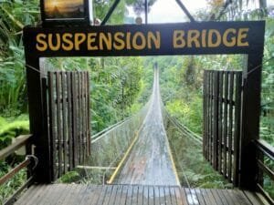 Situ Gunung Suspension Bridge, Glamping Seru Bareng Keluarga