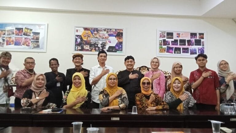 Siap Gelar Pentas Seni Budaya Nusantara, Srikandi Kandaga Urang Sunda lakukan Audiensi ke Disparbud Kota Bogor