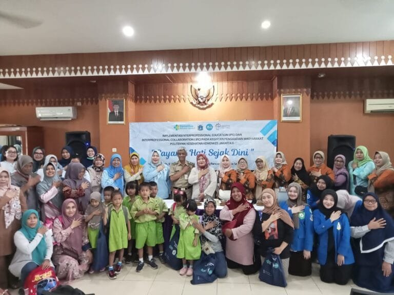 Kolaborasi Poltekkes Kemenkes Jakarta II Bersama Kelurahan Pancoran Selenggarakan Edukasi Kesehatan Hati Bertajuk "Sayangi Hati Sejak Dini"
