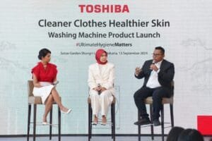 Toshiba Luncurkan Mesin Cuci Berteknologi Canggih Lindungi Kulit Keluarga