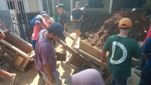 Atasi Banjir, Warga Pabuaran Cibinong Bogor Lakukan Sistem Drainase Horizontal Saluran Air