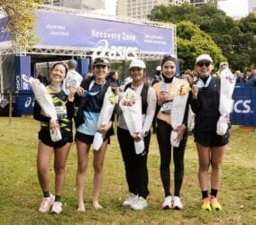 ASICS Dukung Perempuan Indonesia Taklukan Sydney Marathon 2024