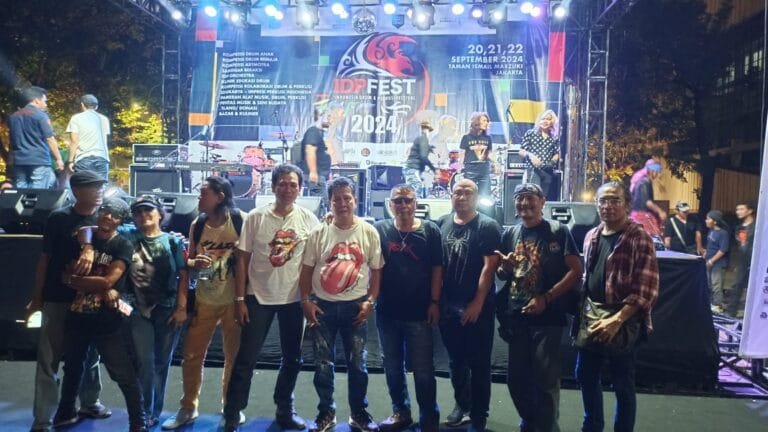 NUVA, JR.STONES dan JJ BROTHERS Band "Jakarta Rockers Club" Semarakan Malam Penutupan IDPFest 2024