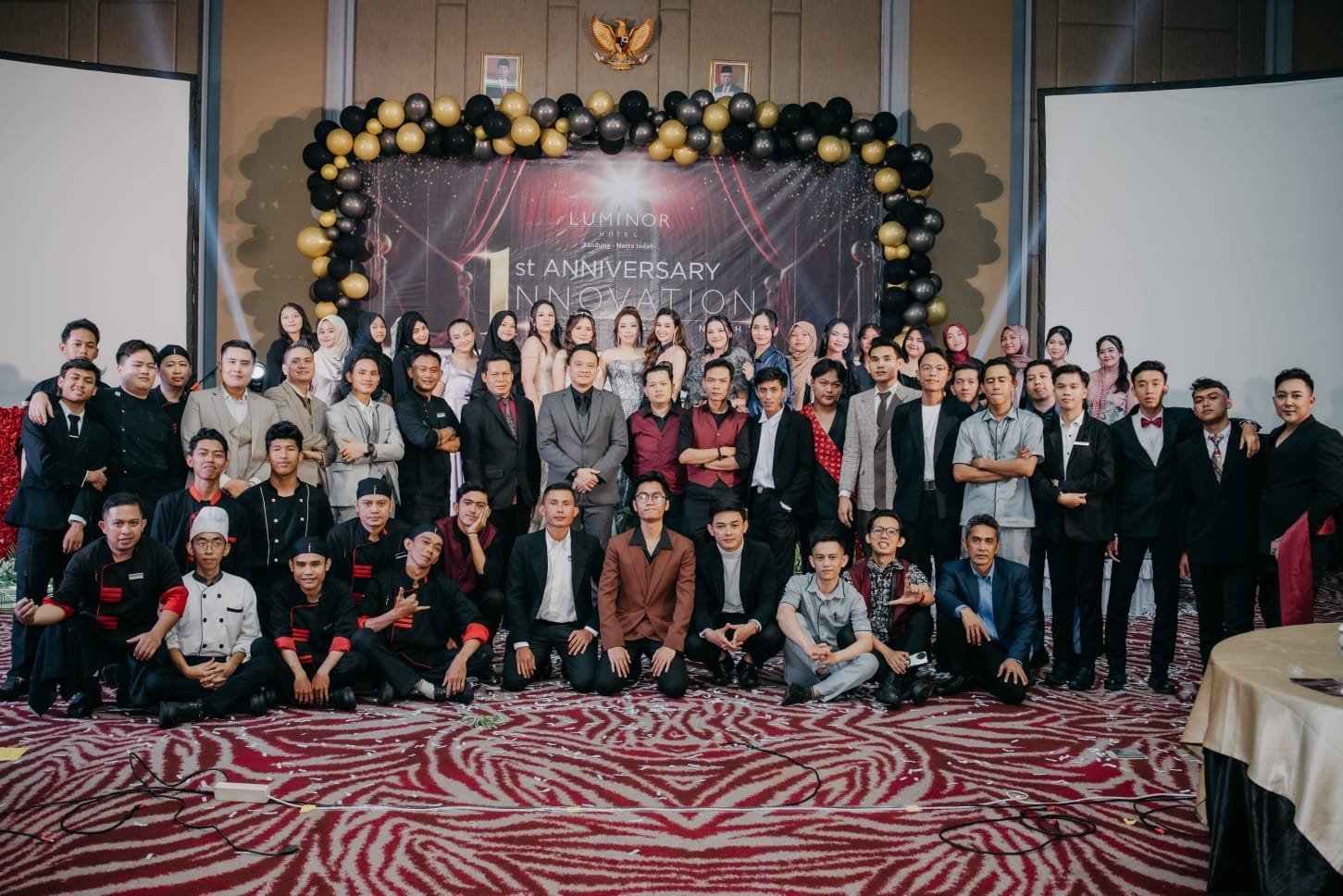 Kemeriahan 1st Anniversary Luminor Hotel Metro Indah Bandung by WH Usung Tema Innovation