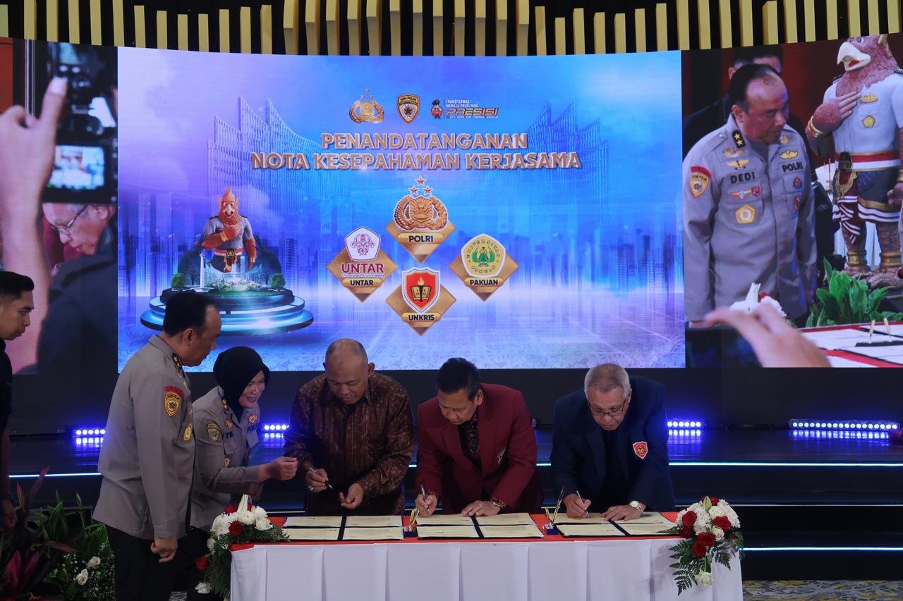 Untar dan Polri Sepakat Sinergi Perkuat SDM Melalui Pendidikan