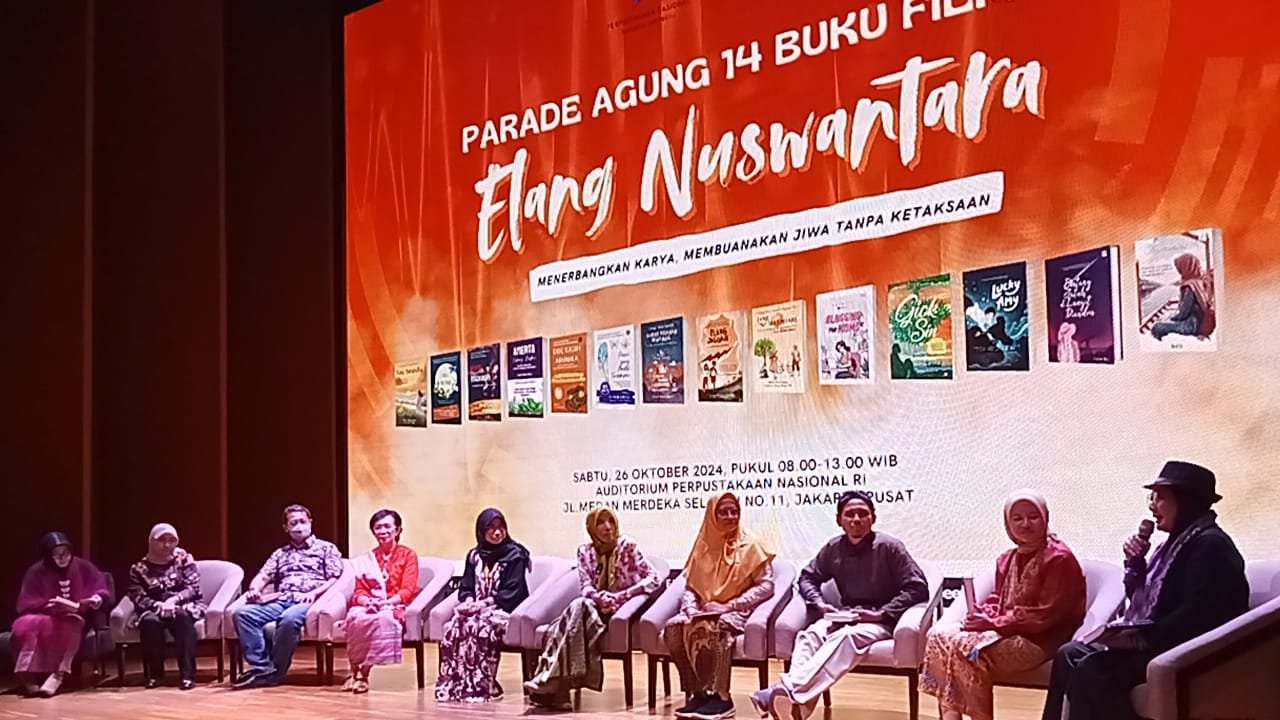 Teater Bocah Tampil Apik Dalam Kegiatan Parade Agung 14 Buku Filmis Elang Nuswantara