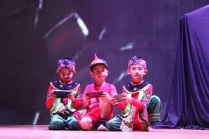 Teater Bocah Tampil Apik Dalam Kegiatan Parade Agung 14 Buku Filmis Elang Nuswantara