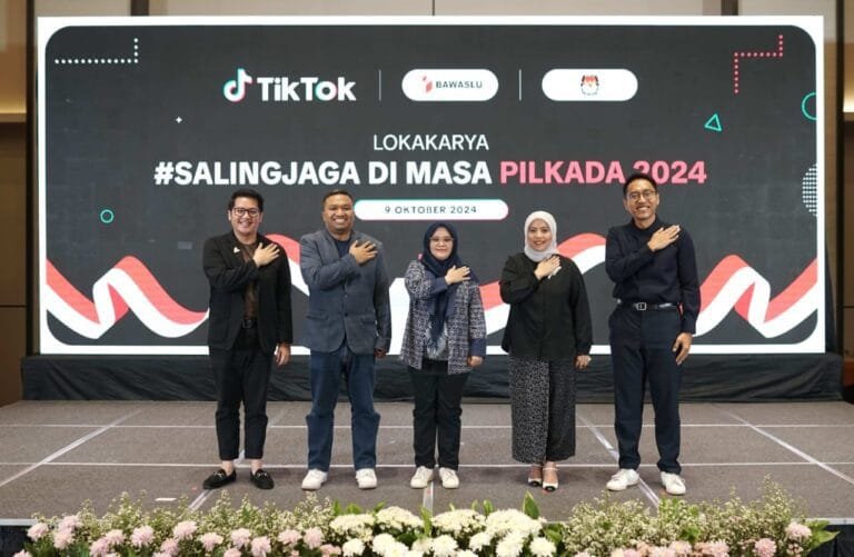 TikTok Gandeng Bawaslu dan KPU untuk Perkuat Upaya Jaga Integritas Pilkada 2024