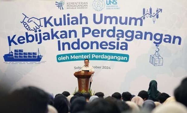 Mendag Budi Perkenalkan 3 Program Prioritas Terbaru Kemendag kepada Generasi Muda di UNS
