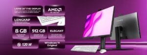 ADVAN Luncurkan Produk Baru All-In-One PC FORCEONE dengan Processor series Gaming Ryzen 5 6600H!