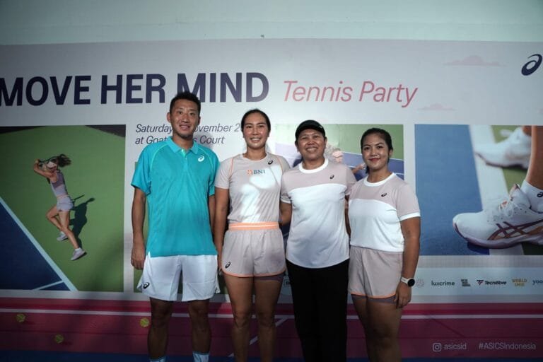 ASICS Move Her Mind Tennis Party Ajak Perempuan Lebih Aktif Lewat Racket Sport