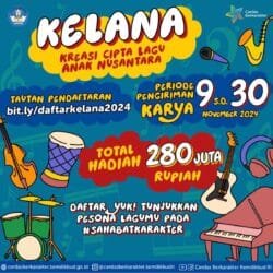 Kreasi Cipta Lagu Anak Nusantara (KELANA) Kuatkan Karakter Anak Indonesia Lewat Lagu Anak
