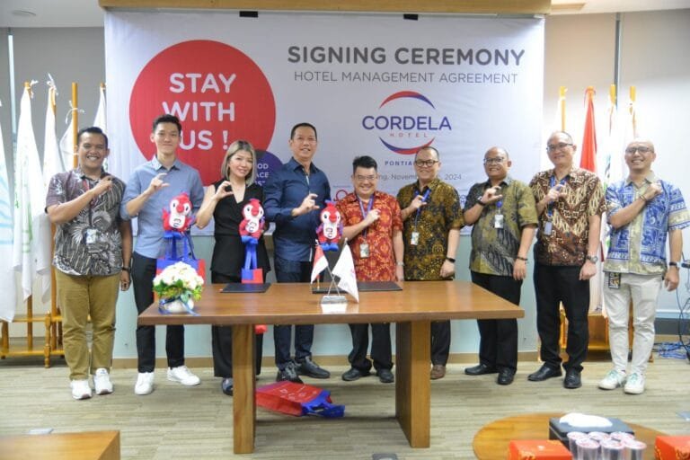 Omega Hotel Management Menandatangani Kerjasama Untuk Pembukaan Cordela Hotel Pontianak