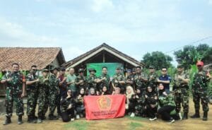 Wujud Pengabdian TNI untuk Masyarakat, Subgartap 0606/Bogor Laksanakan Karya Bakti HUT Ke-52 Kogartap II/Bdg