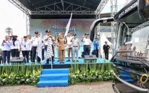 Kemenhub Berangkatkan Mudik Gratis Angkutan Jalan Nataru 2024/2025