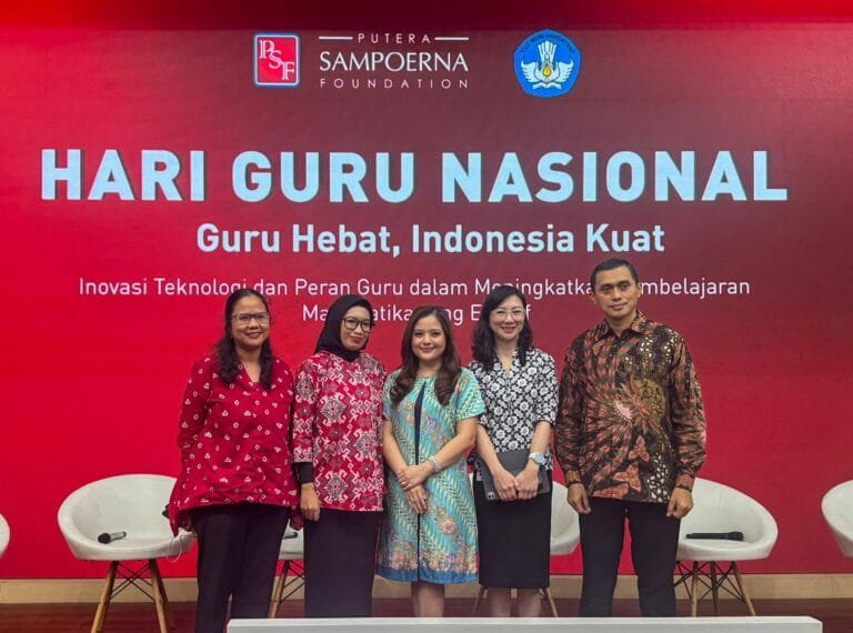 Putera Sampoerna Foundation Rayakan Hari Guru Nasional dengan Komitmen Membangun Pendidikan Inklusif dan Penguasaan Numerasi yang Lebih Baik