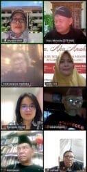 Pertemuan Layar Zoom Persiapan Peluncuran Buku Ibu, Aku Anakmu : Ibu, Matahari Kehidupan untuk Seorang Anak