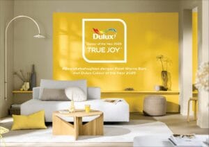 AkzoNobel Hadirkan Dulux Colour of The Year 2025 True Joy™, Warna Kuning Cerah yang Siap #BawaKebahagiaan