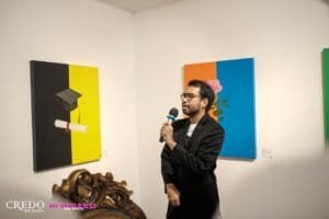 Seniman Muda Edo Makarim Gelar Pameran 'Resonansi Dua Dunia' di Mitra Hadiprana