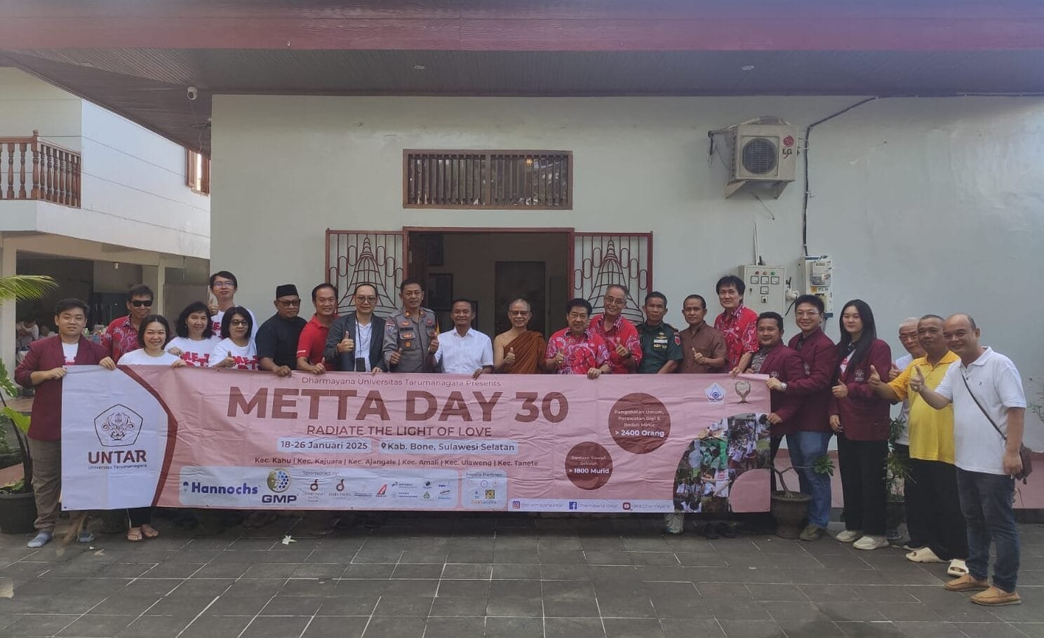 Rektor Untar: Metta Day Wujud Pengabdian Nyata Untuk Bangsa
