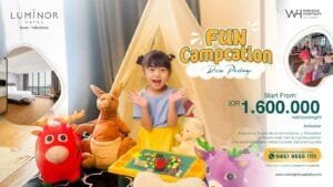 Luminor Hotel Hadirkan Fun Campation Room Package untuk Liburan Seru Bersama Keluarga