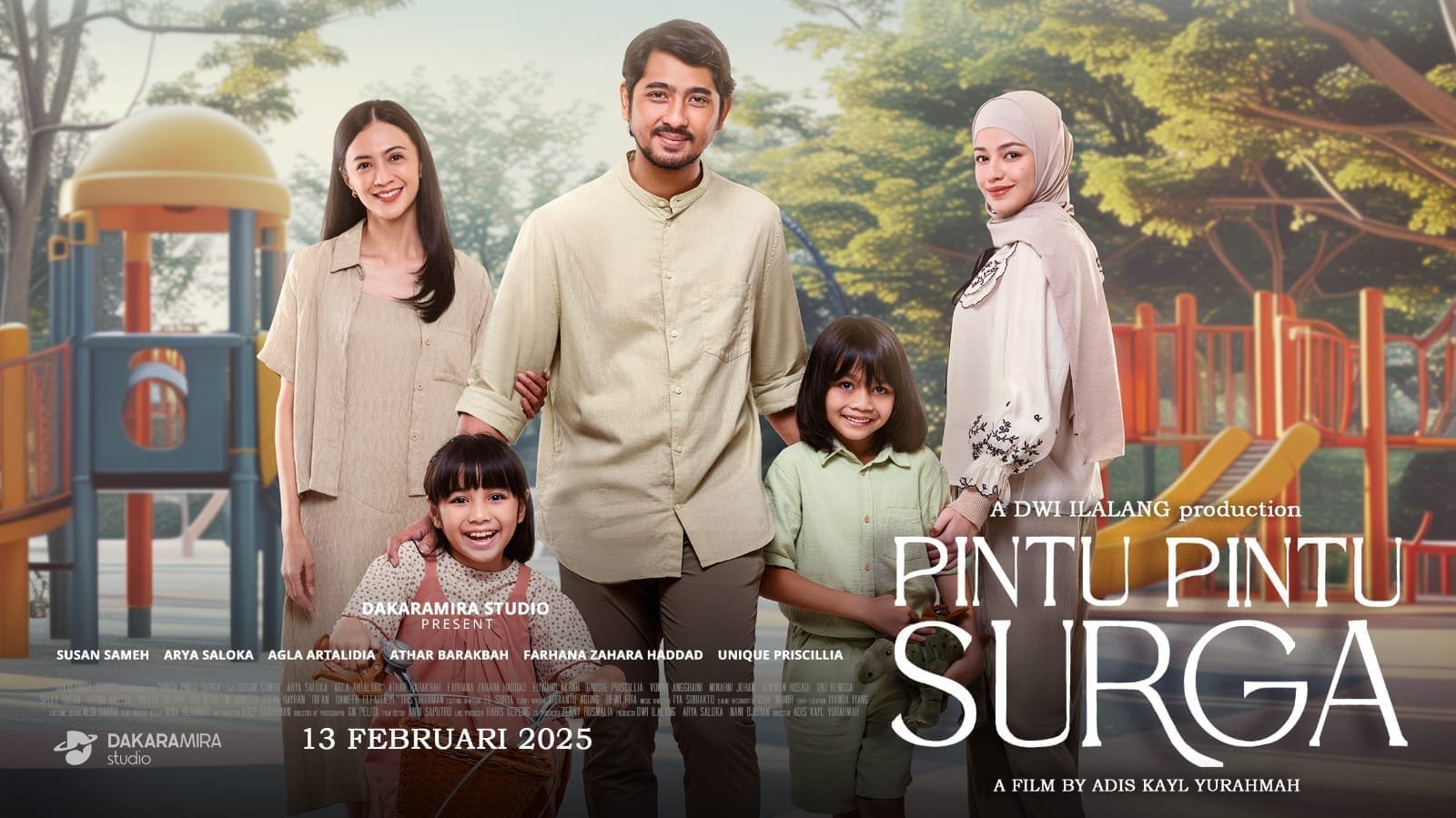 Dilema Ketulusan Cinta dan Keikhlasan di Pintu-Pintu Surga, Film Drama Religi Terbaru Siap Tayang di Bioskop Mulai 13 Februari 2025