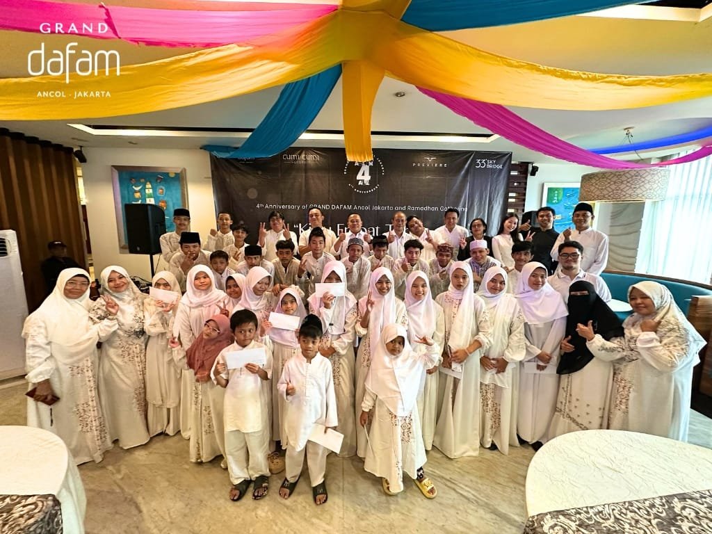 Grand Dafam Ancol Rayakan 4th Anniversary Dengan Tema Kilau Empat Tahun Meraih Kebersamaan
