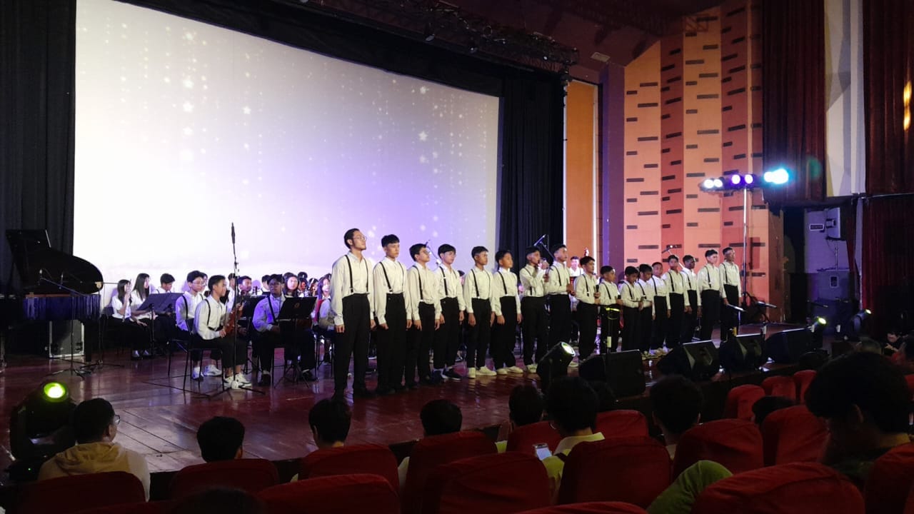 Kayne Hadipoespito, Siswa BINUS SCHOOL Simprug, Inisiasi Konser Amal 'Symphony of Love'