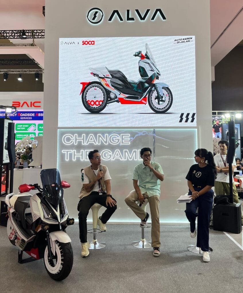 Motor Listrik Makin Bersaing, ALVA dan SOCA Wheels Hadirkan Modifikasi Cervo yang Auto Keren di Jalan! Cervo Jadi Motor Listrik Pertama yang Dimodifikasi SOCA Wheels