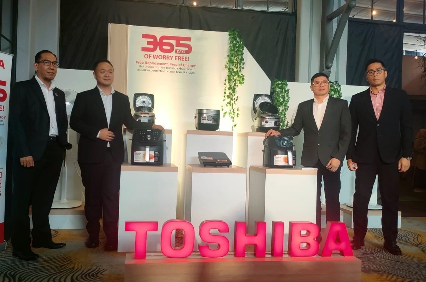 Toshiba Lifestyle Indonesia Luncurkan Program "365 Days of Worry Free" untuk Kemudahan Konsumen