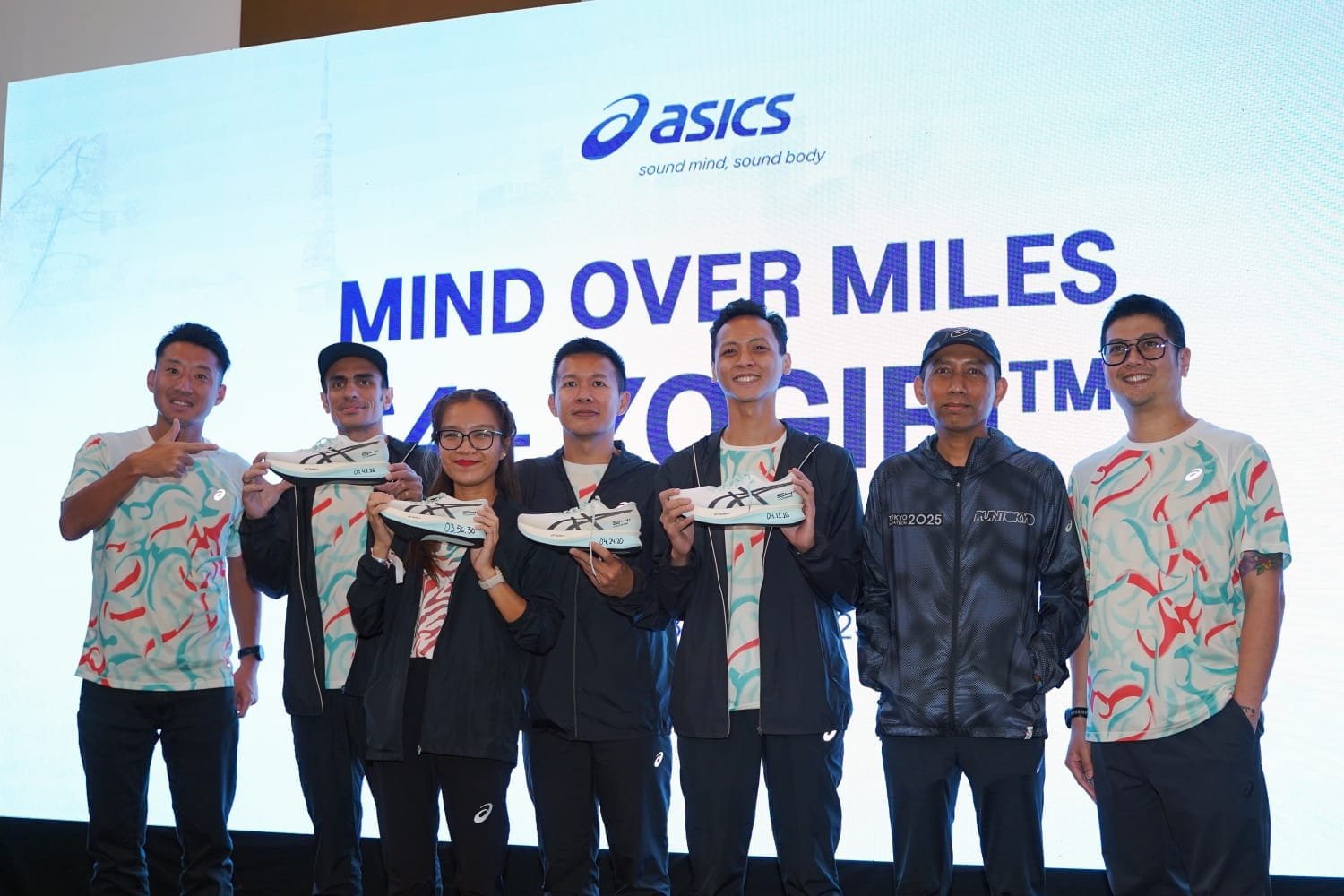 ASICS Indonesia Hadirkan Kampanye Mind Over Miles, Dukung 4 Pelari di Tokyo Marathon 2025 dengan S4+™ Yogiri