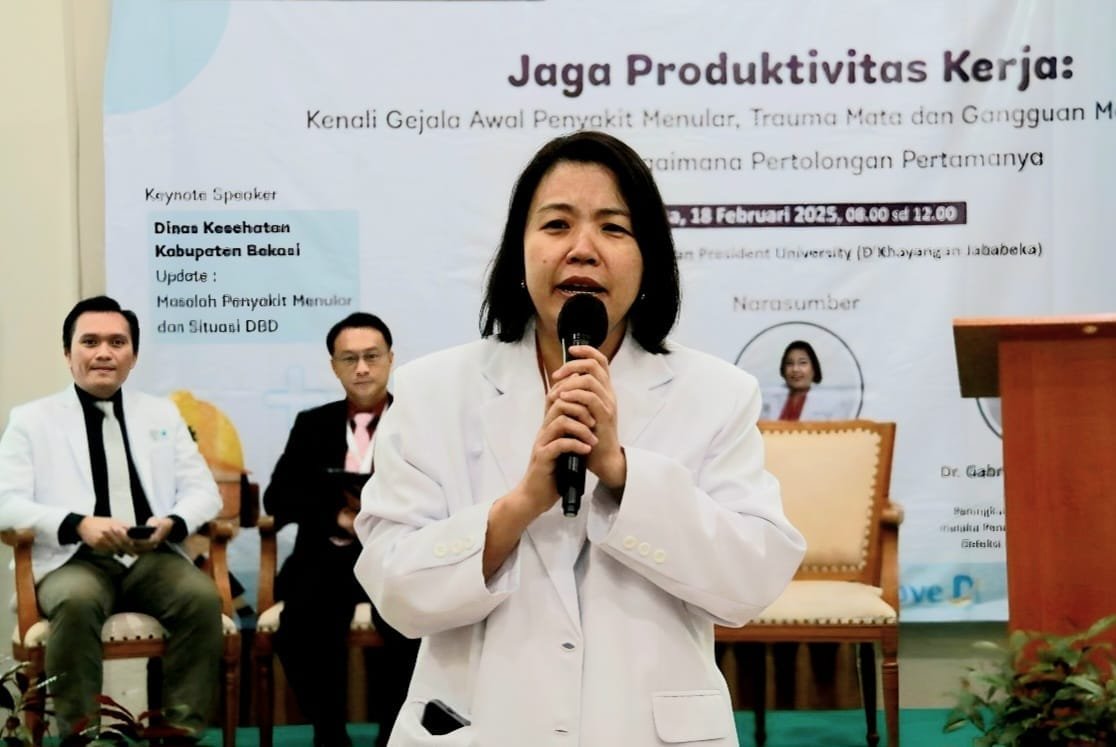 Fakultas Kedokteran President University Gelar Seminar K3