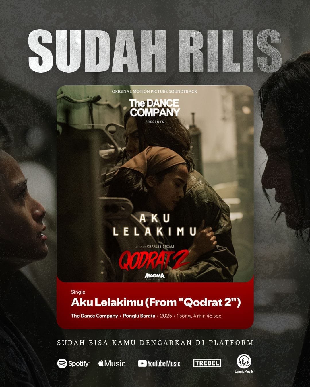 Lagu Aku Lelakimu Versi Qodrat 2 Resmi Dirilis! Musik yang Mewakili Emosi dan Kekuatan Ustadz Qodrat