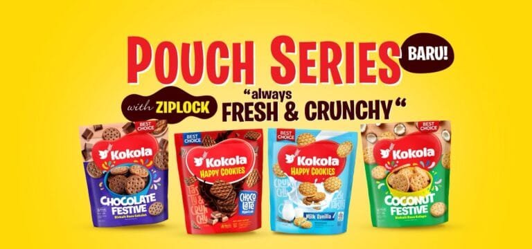 Nikmati Kerenyahan Kokola Pouch Festive Series Jelang Lebaran