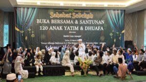 Santunan 120 Anak Yatim dan Dhuafa: Kolaborasi Sahabat Sedekah & The Bellezza Suites by Nemuru